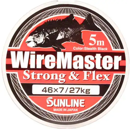 Поводковый материал Sunline WIRE MASTER 5м #50/3.9кг