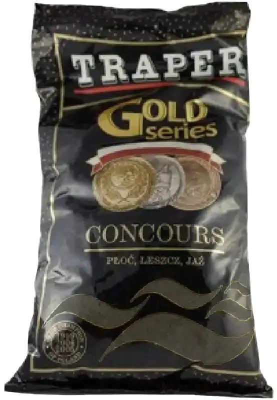 Прикормка Traper Gold Series Concours Black 1kg