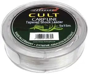 Шоклидер Climax Cult Taptred Shock Leader 5x15m (clear) 0.28-0.58m 12-40lb