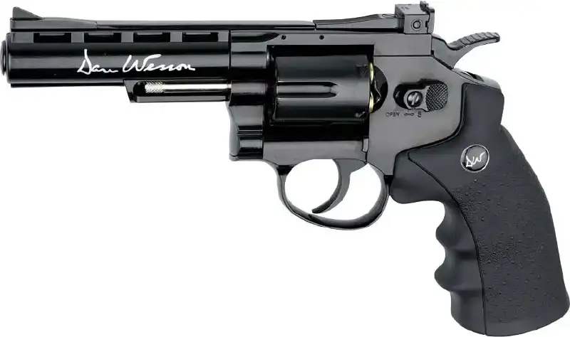 Револьвер пневматический ASG Dan Wesson 4’’ Black BB кал. 4.5 мм