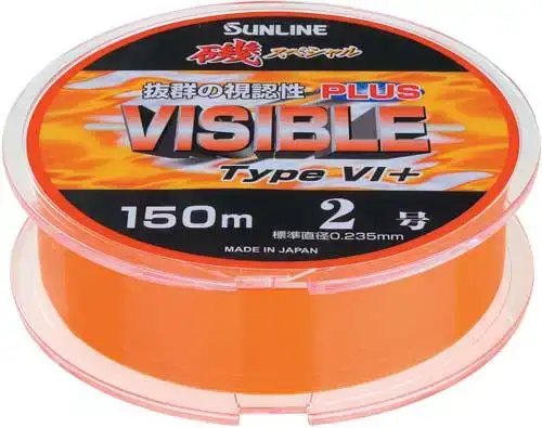 Леска Sunline ISO SP VISIBLE+ TYPE VI HG 150м #2.5/0.260mm