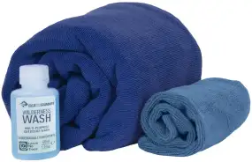 Рушник Sea To Summit Tek Towel Wash Kit XL к:cobalt blue