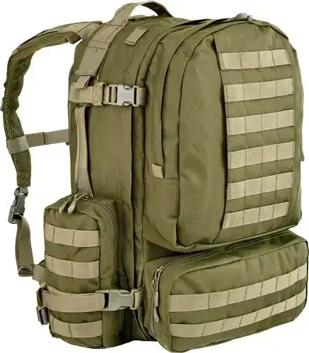 Рюкзак Defcon 5 Extreme Modular Back Pack. Объем - 60 л. Цвет - оливковый