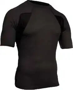 Термофутболка BLACKHAWK V-neck Short Sleeve Black