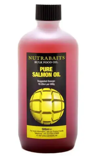 Жидкость Nutrabaits Pure Salmon Oil 500ml