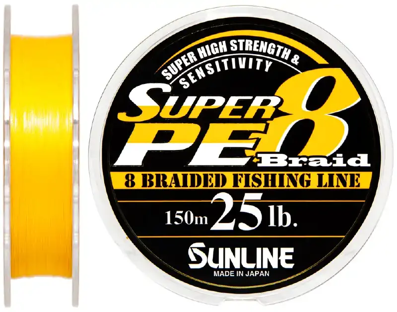 Шнур Sunline Super PE 8 Braid 150m 0.260mm 25lb/12.5kg