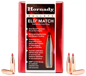 Пуля Hornady ELD Match кал .30 масса 225 гр (14.6 г) 100 шт