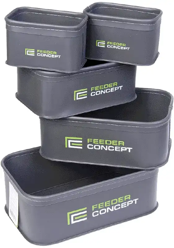 Набор Feeder Concept FC102B емкости для прикормки и насадки (EVA) 5шт