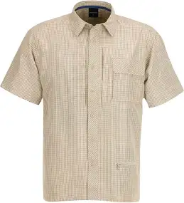 Тенниска Propper Covert Button-Up – Short Sleeve - Closeout Khaki Plaid