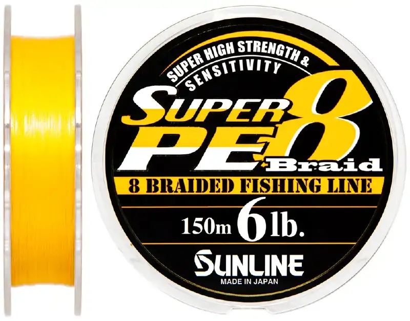 Шнур Sunline Super PE 8 Braid 150m 0.128mm 6lb/3.0kg