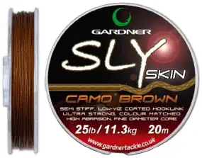 Повідковий матеріал Gardner Sly Skin 25lb (11.3kg) Brown