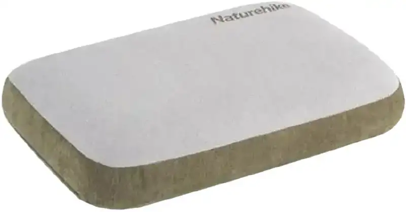 Подушка надувна Naturehike Memory Foam Square Pillow NH22ZT002 к:grey