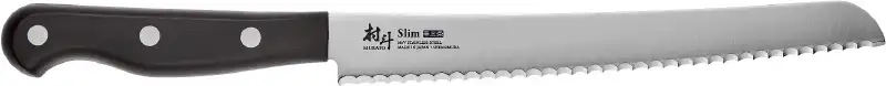 Нож кухонный Shimomura Slim Bread. Длина клинка - 220 мм