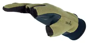 Перчатки Norfin Power флис/неопрен трехпалые Black/khaki