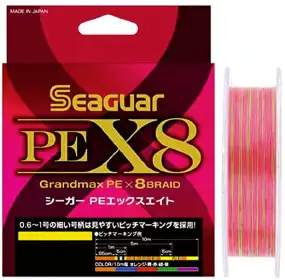 Шнур Seaguar Grandmax PE x8 150m (Multicolour)