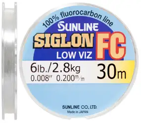 Флюорокарбон Sunline Siglon FC 30m 0.20mm 2.8kg поводковый