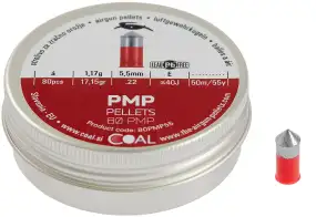 Кулі пневматичні Coal PMP кал. 5.5 мм 1.17 г 80 шт/уп