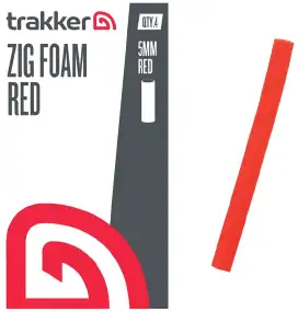 Пена Trakker Zig Foam - Red 4шт/уп
