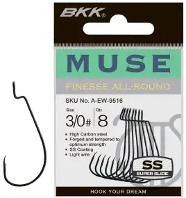 Крючок BKK Muse (9 шт/уп)