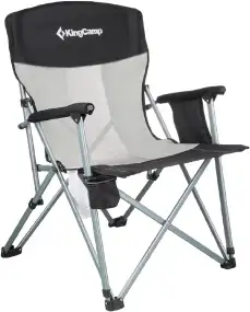 Крісло KingCamp Hard Arm Chair. Black/mediumgrey