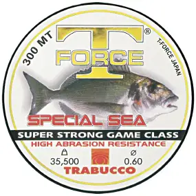 Леска Trabucco T-Force Special Sea 300m 0.80mm 41.70kg