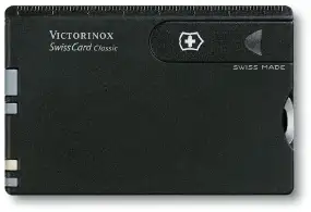 Набір VICTORINOX 0.7133.Т3 Swiss Card Onyx к: чорний
