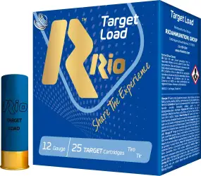 Патрон RIO Target Load NEW кал. 12/70 дробь №7.5 (2.4 мм) навеска 28 г