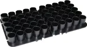 Подставка MTM Shotshell Tray на 50 глакоствольных патронов 12 кал. Цвет - черный