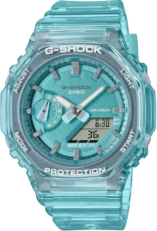 Годинник Casio GMA-S2100SK-2AER G-Shock. Прозорий