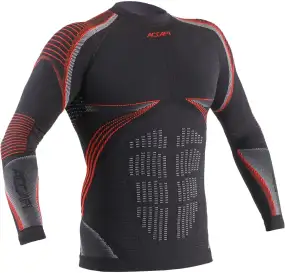Термокофта Accapi Synergy XS/S Black-red