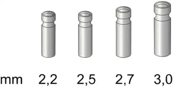 Втулка для резинки Stonfo 4 Metal Tip Guides 2.2мм