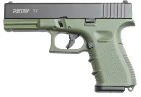 Пистолет стартовый Retay G17 кал. 9 мм. Цвет - olive.