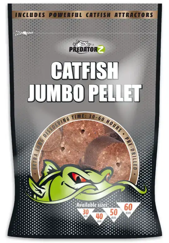 Пеллетс CarpZoom Catfish Jumbo Pellet (Кровь-Палтус) 50mm