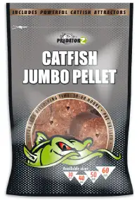 Пеллетс CarpZoom Catfish Jumbo Pellet (Кровь-Палтус) 50mm