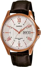 Годинник Casio MTP-1384L-7AVEF. Рожеве золото