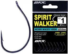 Крючок BKK Spirit Walker (9 шт/уп)
