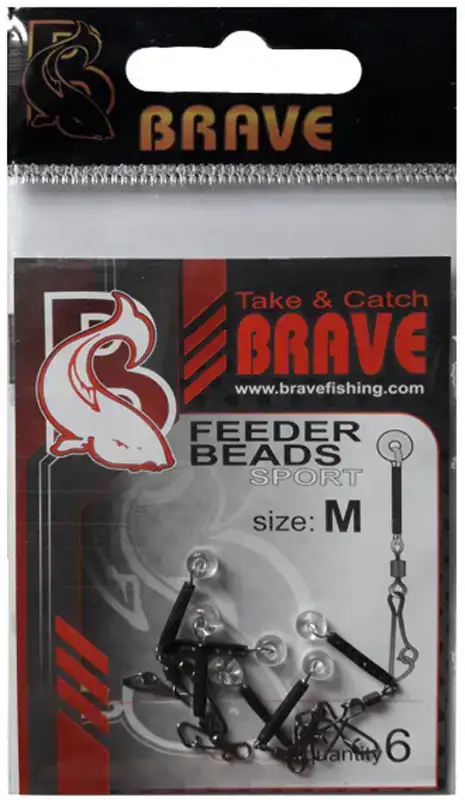 Бусинка Brave Feeder Beads Sport M (6шт/уп)