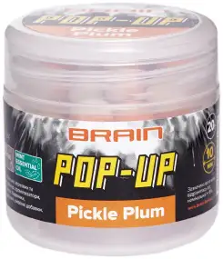 Бойлы Brain Pop-Up F1 Pickle Plum (слива с чесноком) 10mm 20g
