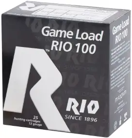Патрон RIO Game Load-36 FW (RIO 100) (без контейнера) кал. 12/70 дробь №3/0 (4.75 мм) навеска 36 г