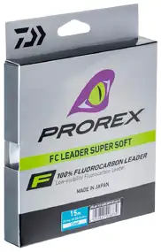 Флюорокарбон Daiwa Prorex FC Leader Super Soft 50m 0.18mm 2.5kg