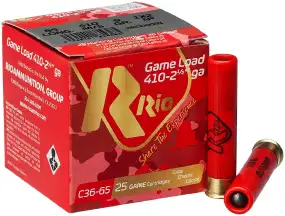 Патрон RIO Game Load кал. 410/65 картечь 1х2 (8 мм)