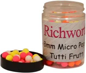 Бойлы Richworth Micro Pop-Ups Tutti Frutti 6-8mm