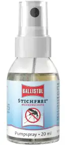 Аэрозоль Ballistol Stichfrei (от комаров и клещей) 20 мл
