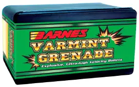 Куля Barnes Varmint Grenade FB кал 6 мм (.243) маса 62 гр (4 г) 100 шт