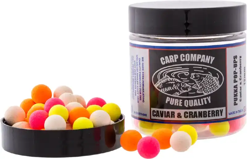 Бойлы Carp Company Pop-Ups Caviar & Cranberry (Fluoro) 16 mm