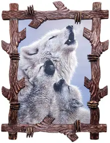 Картина Чернишенко І.Е. ФОП "Вовк з вовченятами"