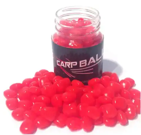 Кукуруза Carp Balls плавающая в дипе Strawberry Cheesecake