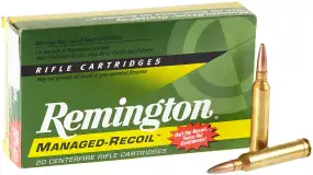 Патрон Remington Managed-Recoil кал. 7mm Rem Mag пуля PSP масса 140 гр (9.1 г)