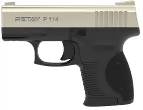 Пистолет стартовый Retay P114 кал. 9 мм. Цвет - satin.