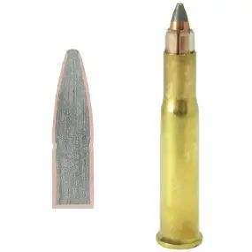 Патрон Remington Express Rifle кал .30-06 пуля Accelerator PSP масса 55 гр (3.6 г)
